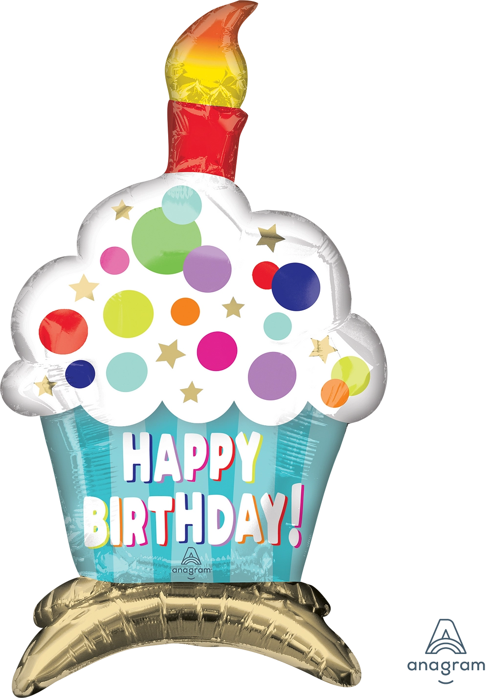 Birthday Cupcake Party Piece